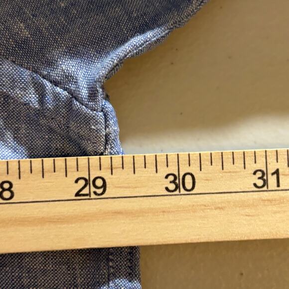 Untuckit Long Sleeve Shirt Men's XXXLC Linen Wrinkle Resistant Button Up Office - Picture 6 of 10